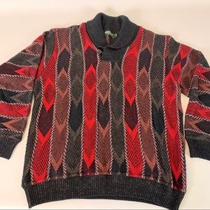 Norm Thompson 100% Cotton Textured sweater L